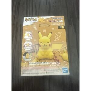 Pokémon Model Kit‎ Quick - Pikachu Sitting Pose by Bandai Namco